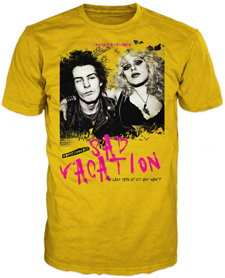 Sid & Nancy t-shirt also available.